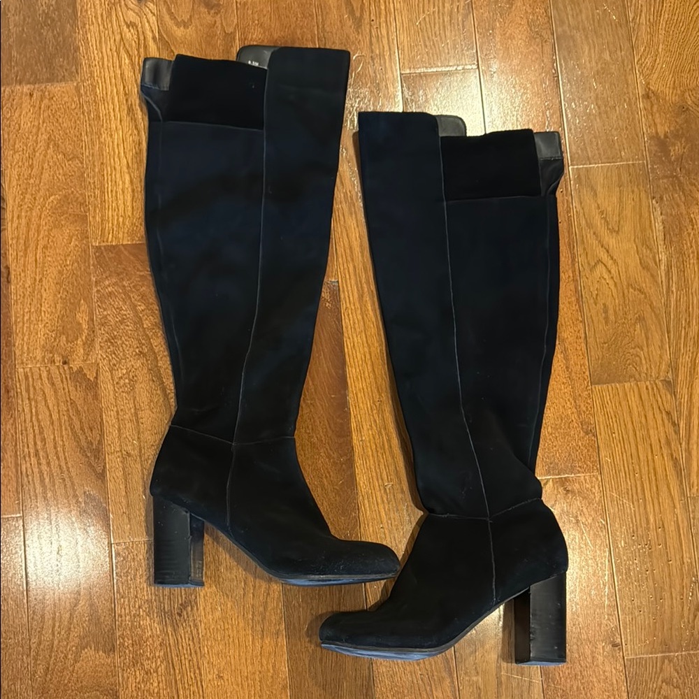 Kensie Suede Knee High Boots
